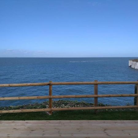 Spring Tide Cliff Top Glamping Pod With Direct Sea Views بيرتشينغتون المظهر الخارجي الصورة