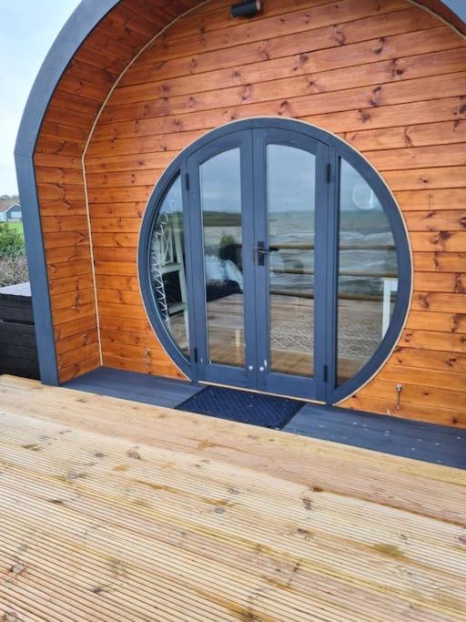 Spring Tide Cliff Top Glamping Pod With Direct Sea Views بيرتشينغتون المظهر الخارجي الصورة