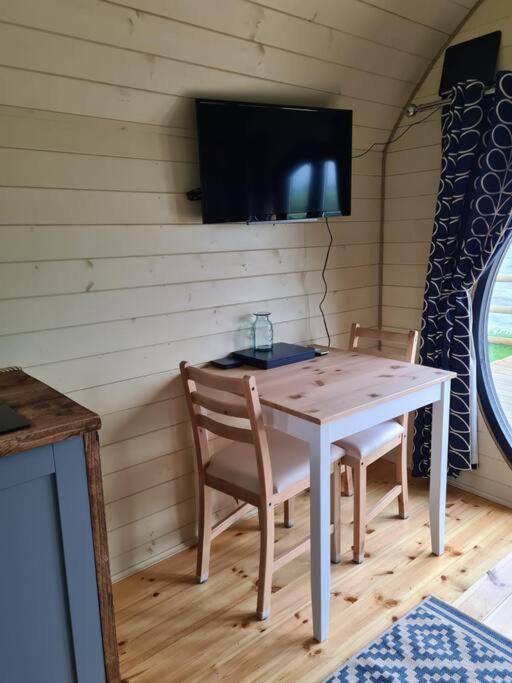 Spring Tide Cliff Top Glamping Pod With Direct Sea Views بيرتشينغتون المظهر الخارجي الصورة